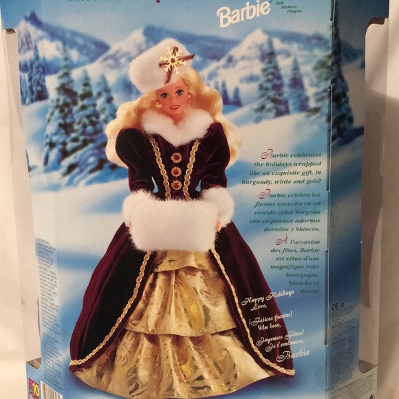 ❤️HAPPY HOLIDAYS 1996 Barbie Special Edition - Picture 5 of 8